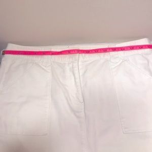 Anne Klein White Skirt Size M